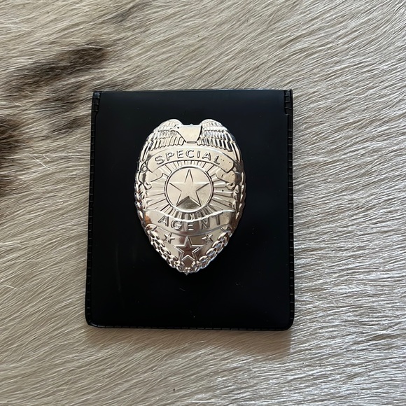 None Party Supplies Police Special Agent Badge Cop Officer Fancy